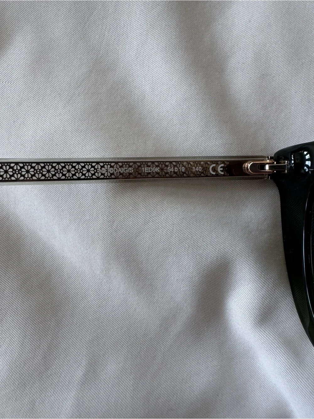 kate spade Olive Green Oversized Cat-Eye Sunglasses